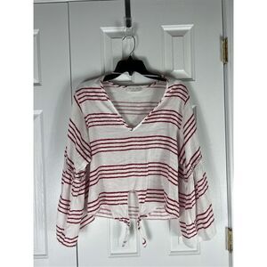 Lavender Fields Womens Blouse Size S